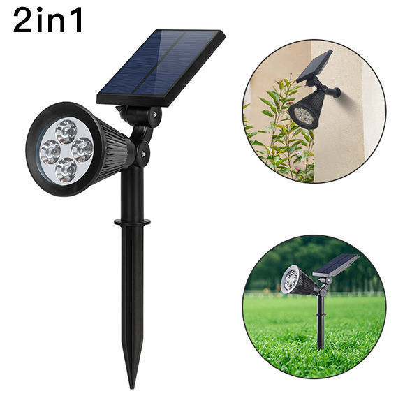 Piccolo illuminazione a torcia solare Led giardino esterno luce solare giardino solare luce stradale