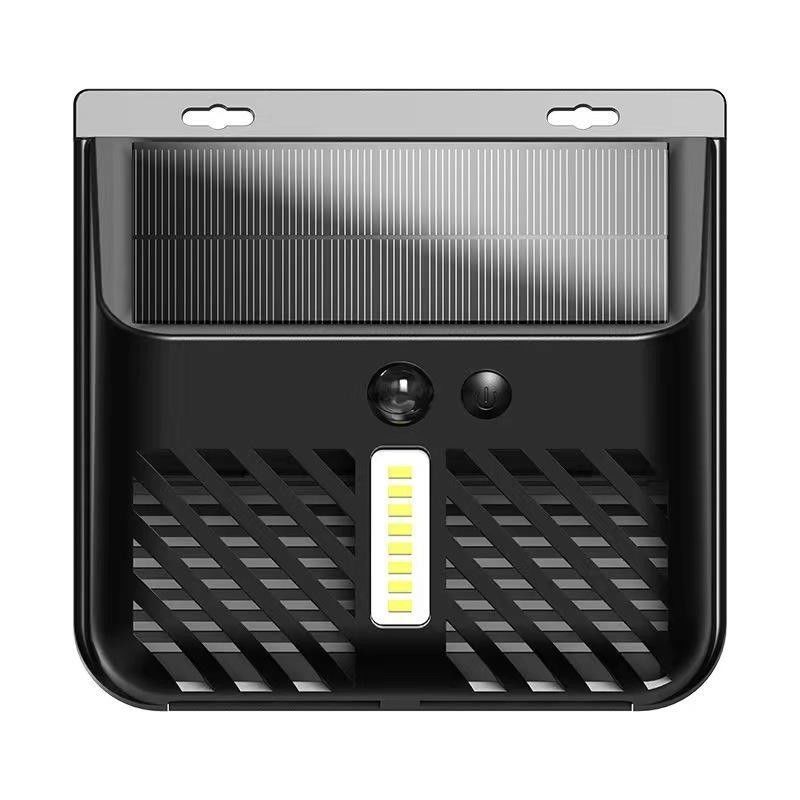 Sensore di movimento PIR Lampada solare per uccidere le zanzare Repellente per insetti Assassino di mosche Materiale ABS