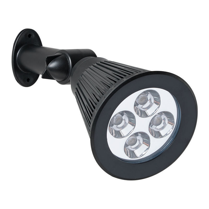 Paesaggi esteriori ABS doppia testa di energia solare luce giardino con 2- e sicurezza del filo