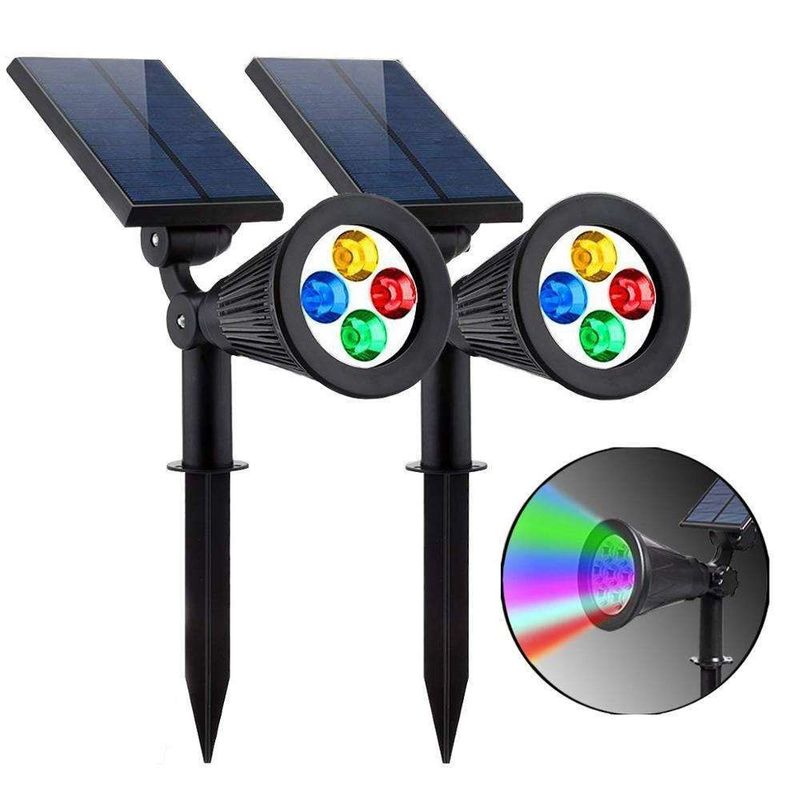 Moderni illuminatori per esterni portatili a led per giardino solare