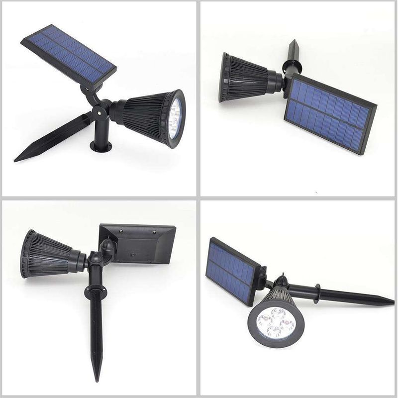 Moderni illuminatori per esterni portatili a led per giardino solare