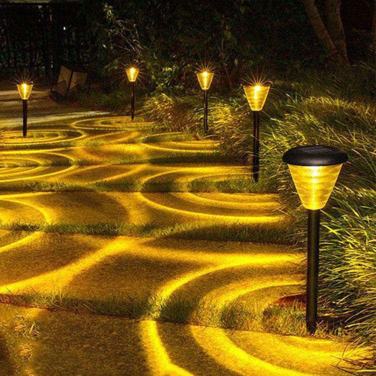 Giardino esterno luci solari a colori forniti direttamente dal per 6-12 ore di lavoro