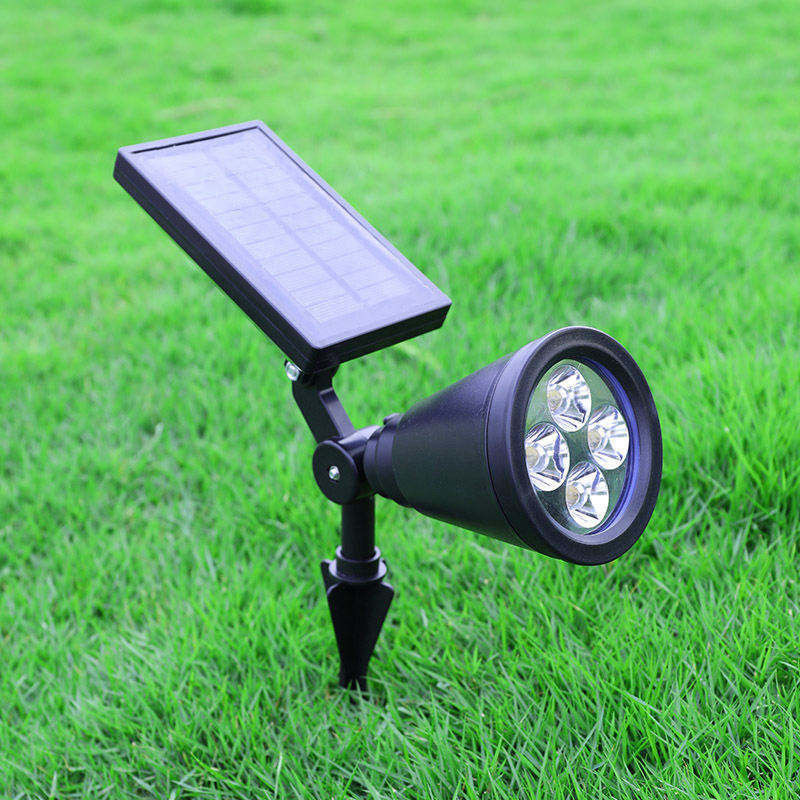 Lampada a LED a risparmio energetico con pannello solare