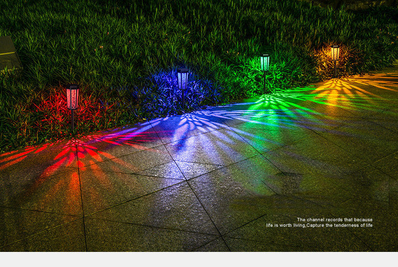 Lampada solare per giardino esterno a LED con controllo della luce indotto e lunga durata