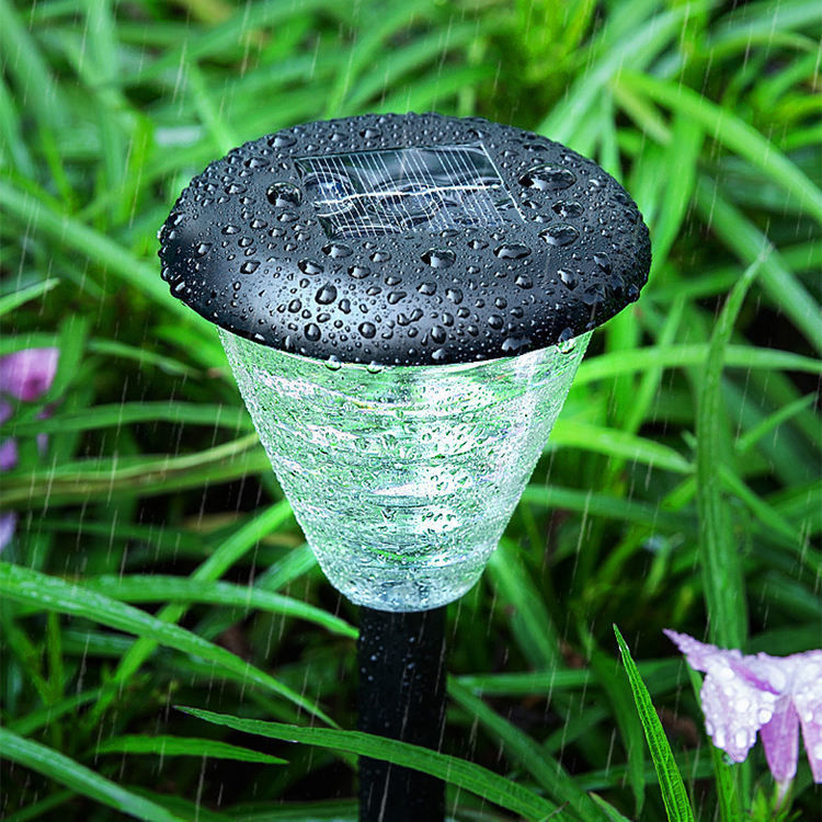 Lampade solari a LED per esterno impermeabile per cortile di passerella con angolo di raggio di 150 ° automatico ON / OFF