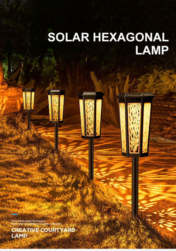 Luce di giardino ad energia solare ad accensione automatica IP65 per illuminazione dei marciapiedi