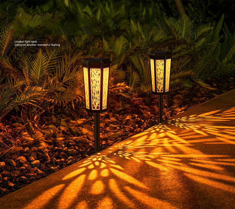 Luce di giardino ad energia solare ad accensione automatica IP65 per illuminazione dei marciapiedi