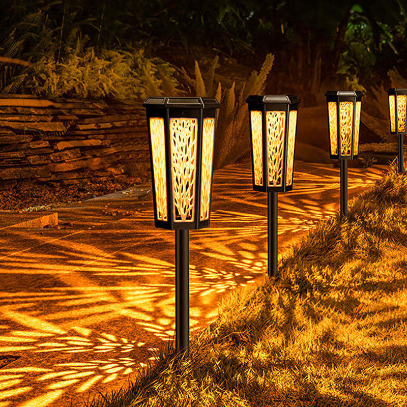 Luce di giardino ad energia solare ad accensione automatica IP65 per illuminazione dei marciapiedi