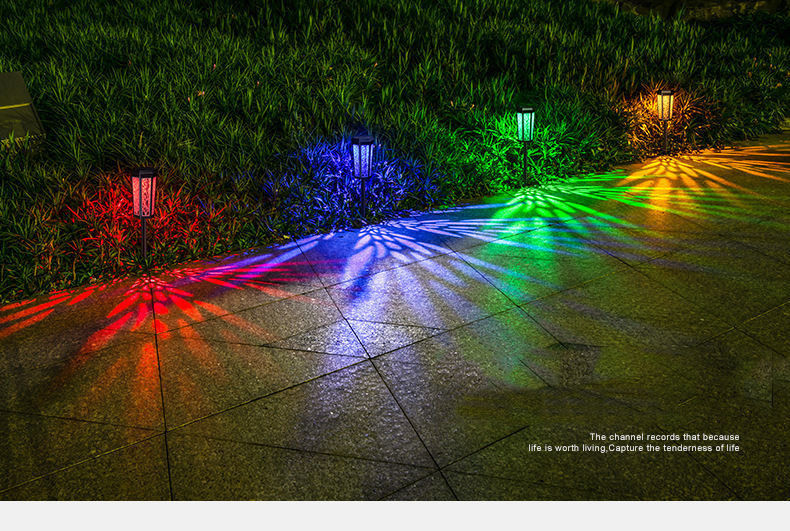 Luce di giardino ad energia solare ad accensione automatica IP65 per illuminazione dei marciapiedi