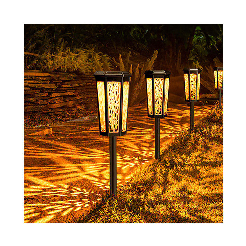 Lumi di giardino a energia solare impermeabili Auto On-Off per cortile passeggiata giardino decorativo