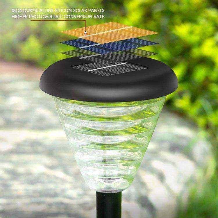 Temperatura di lavoro LED luce solare strada per Villa giardino erba terra inserito luci