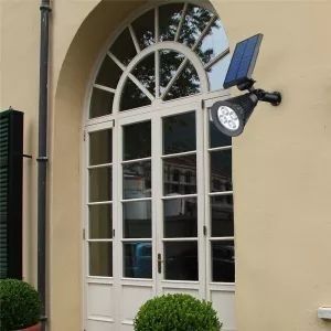 Classe IP44 e 40000 luci a LED solari per giardini esterni