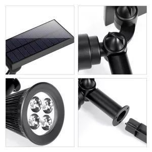 Classe IP44 e 40000 luci a LED solari per giardini esterni