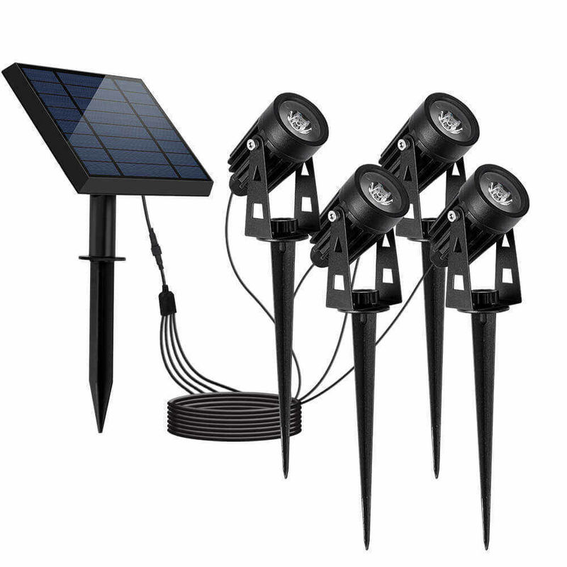 90lm/w Lampada Efficienza luminosa Aluminio Giardino solare LED luce per paesaggio e alberi