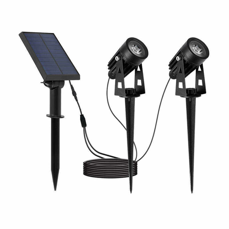 90lm/w Lampada Efficienza luminosa Aluminio Giardino solare LED luce per paesaggio e alberi