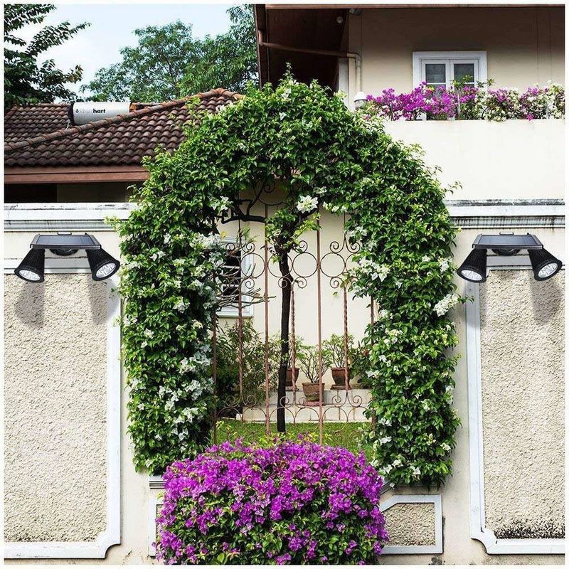 Moderni apparecchi di illuminazione per esterni pannelli solari luci a LED riflettori ideali per la piscina giardino lago patio