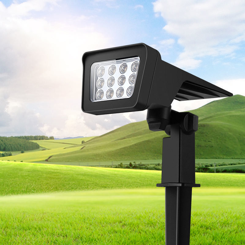 5000K Temperatura del colore Luci a punta di pilastro solare per il perfetto design del giardino all'aperto