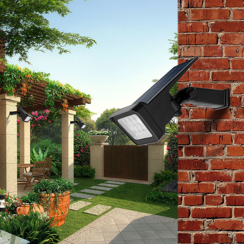 5000K Temperatura del colore Luci a punta di pilastro solare per il perfetto design del giardino all'aperto