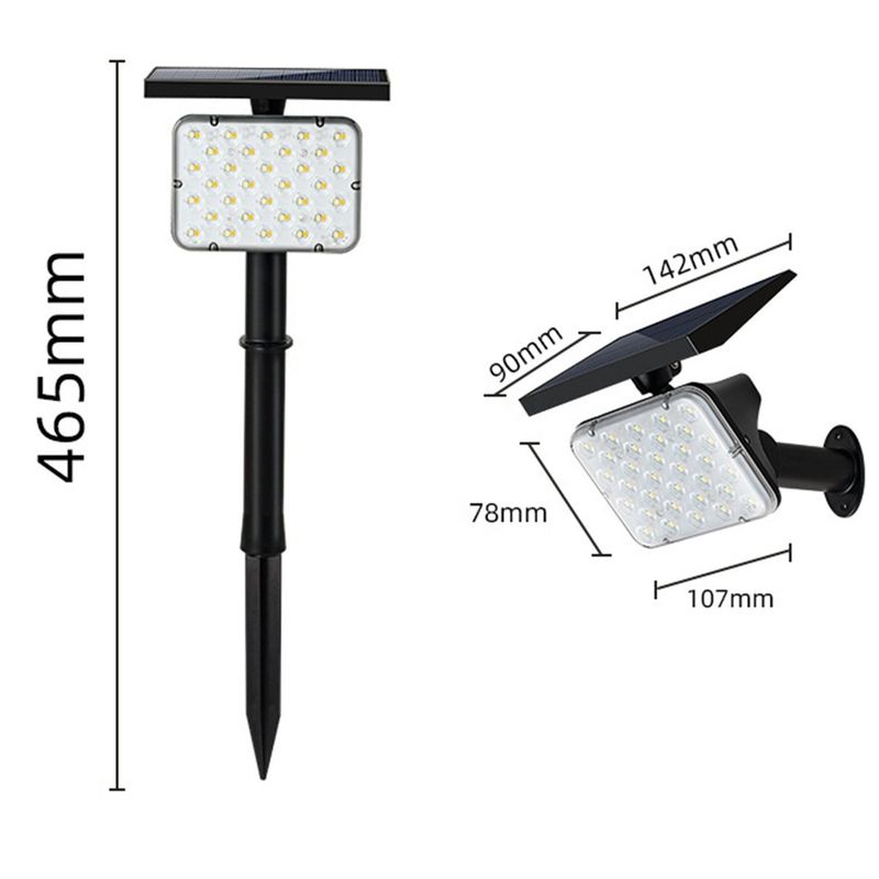 Lampade a LED a energia solare per giardini IP65