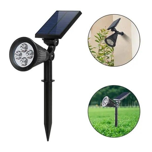 200 Lm Bollard Compound Led Hug Tree Paesaggio esterno solare Spotlight Light Rope Garden