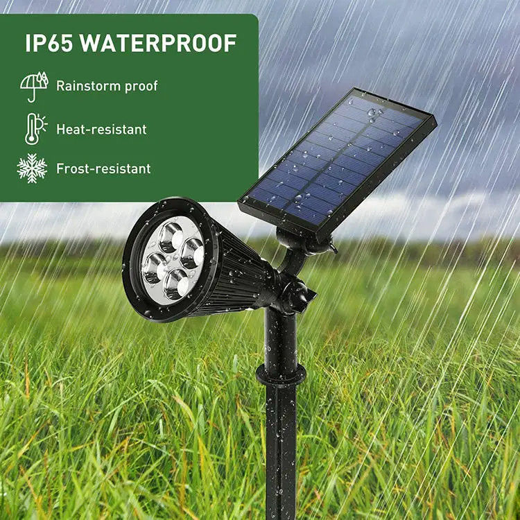 200 Lm Bollard Compound Led Hug Tree Paesaggio esterno solare Spotlight Light Rope Garden