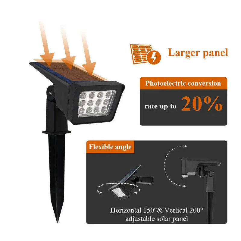Supporto Dimmer 100lm/w Lampada Efficienza luminosa Led Solare Parete Giardino E Luce A Pavimento