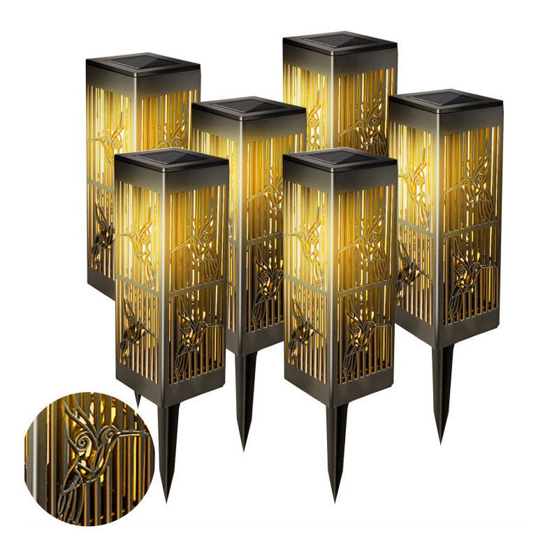 IP65 Lampade da giardino ad energia solare a LED impermeabili con tempo di lavoro di 50000 ore