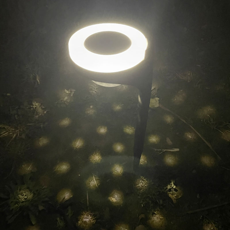Luci solari per decorazioni da terra a LED da 1,2 V per il paesaggio del prato del cortile della passerella del giardino
