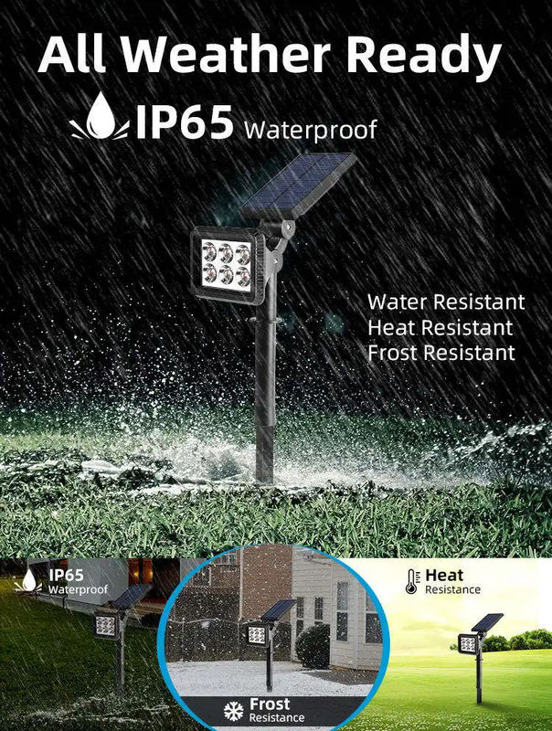 Famiglia Pathway Spotlight Albero Piantagione Giardino Solare Spot Light con e 3.7V Input Voltage
