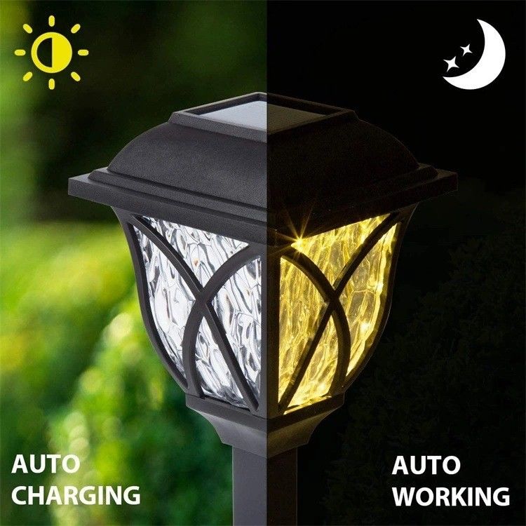 Lampada per prato esterno Lampada per passeggiata Lampada per giardino con Led Ip65 Lampada solare impermeabile