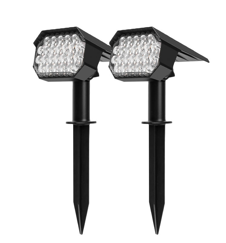 24 Leds Solar Led Street Light Lamp per percorso cortile paesaggio prato spike muro