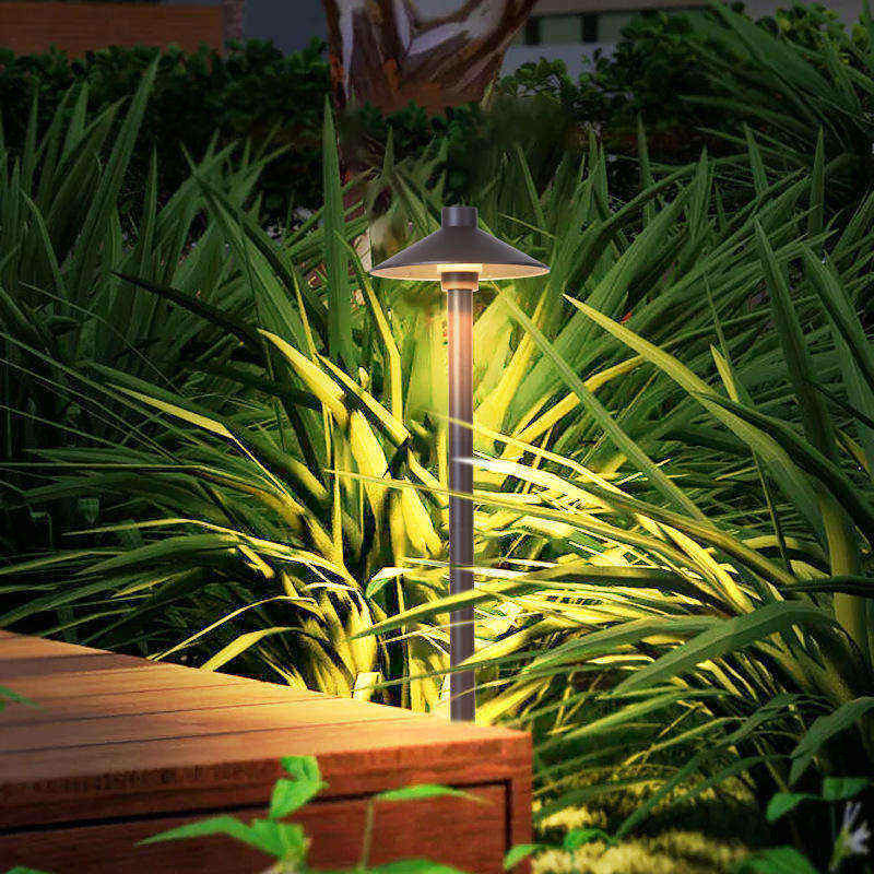 Luce da giardino in alluminio impermeabile IP65 per esterni