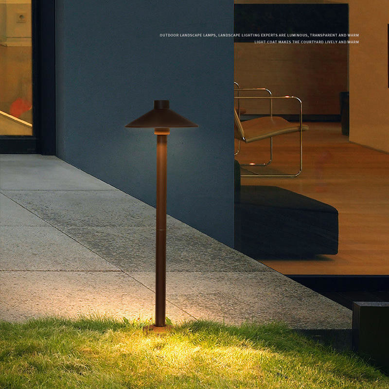 Luce da giardino in alluminio impermeabile IP65 per esterni