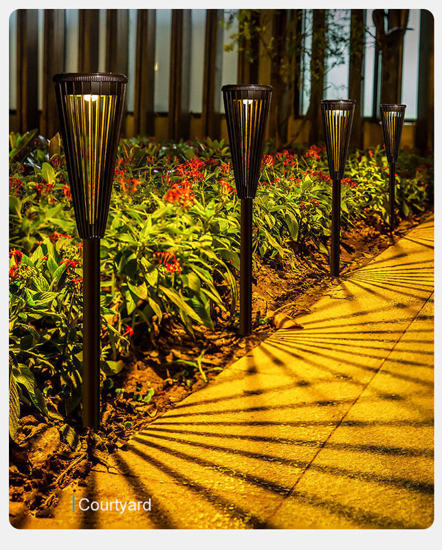 Lampada solare a LED impermeabile per giardino nel cortile della villa Temperatura di lavoro -10 60C