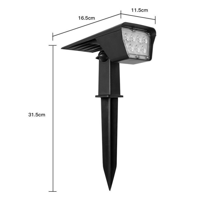 Sistema di illuminazione del paesaggio solare a LED per illuminazione solare