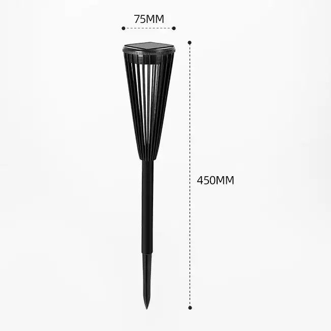 Solar Garden Street Light Fatta di ferro per zero carica elettrica per San Valentino