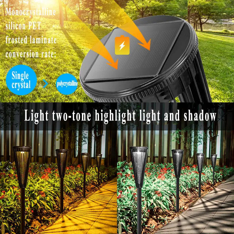 Solar Garden Street Light Fatta di ferro per zero carica elettrica per San Valentino
