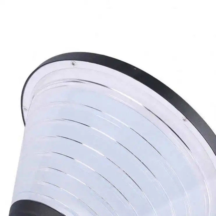 360° angolo di fascio fabbricazione professionale lampada a pilastro solare per illuminazione esterna