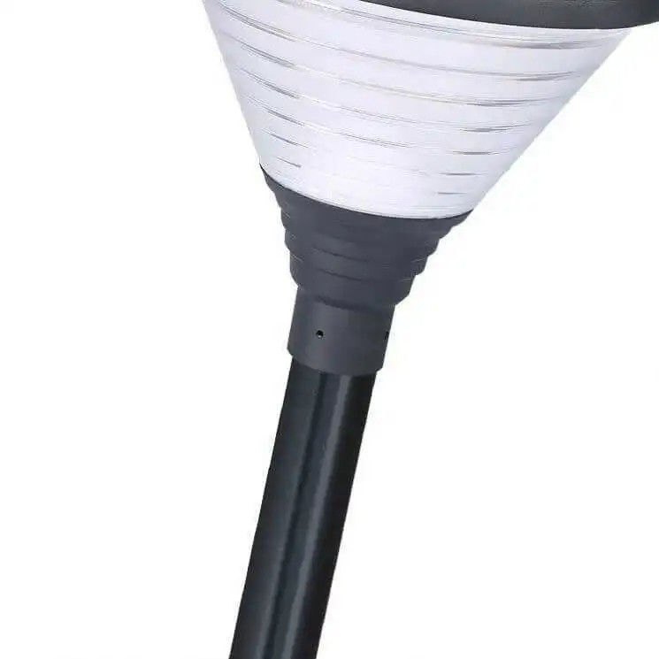 360° angolo di fascio fabbricazione professionale lampada a pilastro solare per illuminazione esterna