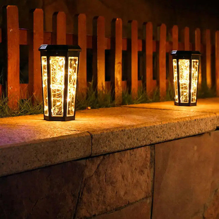 Lampade solari per giardini e giardini a LED Lampade solari a LED Tempo di ricarica 50000