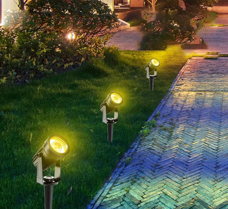 Lumiere solare da giardino all'aperto ABS PC All In One Pillar Led Wall Fence impermeabile 2024