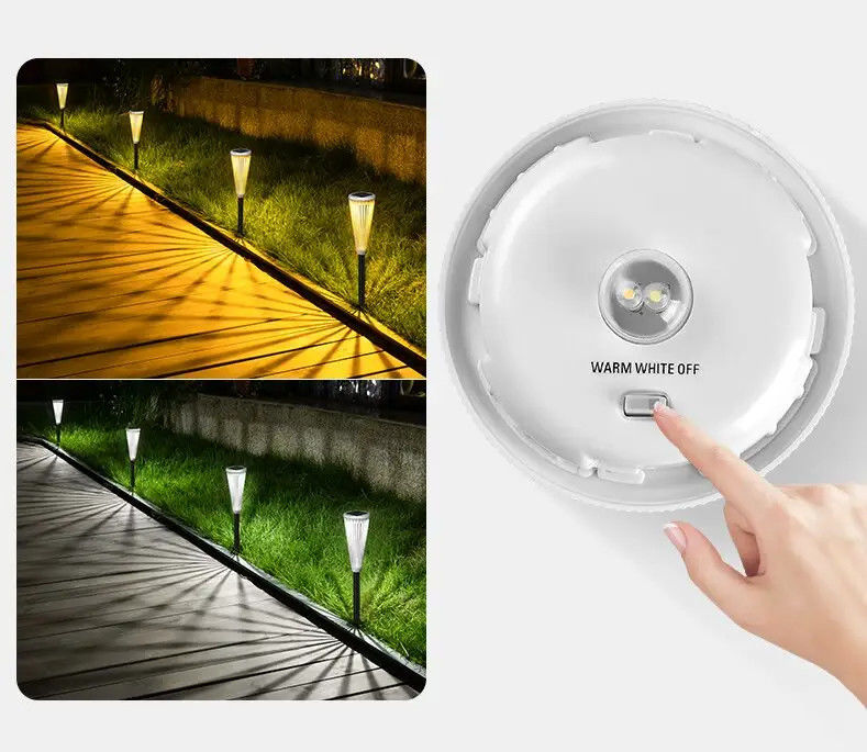 Lampada solare impermeabile per giardino per prato Paesaggio Comunitario Villa Decorazione floreale