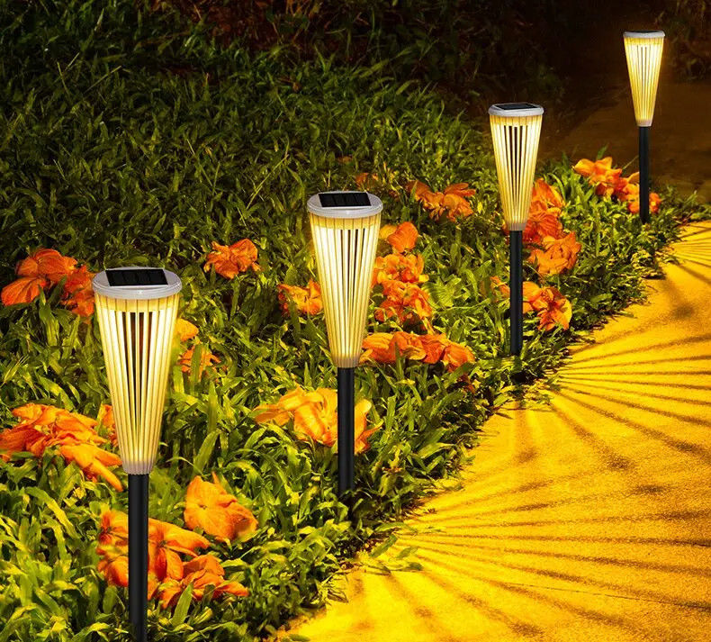 Lampada solare impermeabile per giardino per prato Paesaggio Comunitario Villa Decorazione floreale