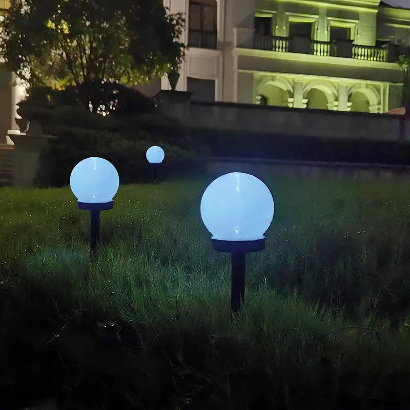 2700K Soft Caldo Bianco Lampade a sfera solare impermeabile per corridoio esterno Giardino Patio