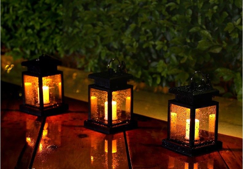 Materiale ABS Lampada stradale residenziale solare per decorazioni paesaggistiche