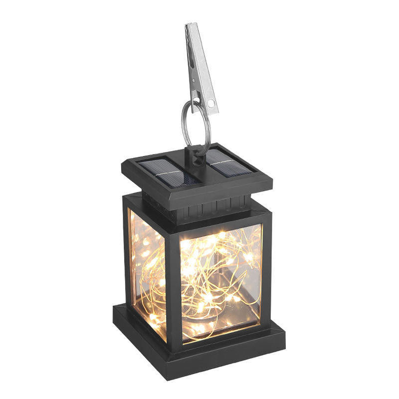 Home Giardino appesi alberi luci notturne a LED luci solari Decorazione giardino esterno appesi