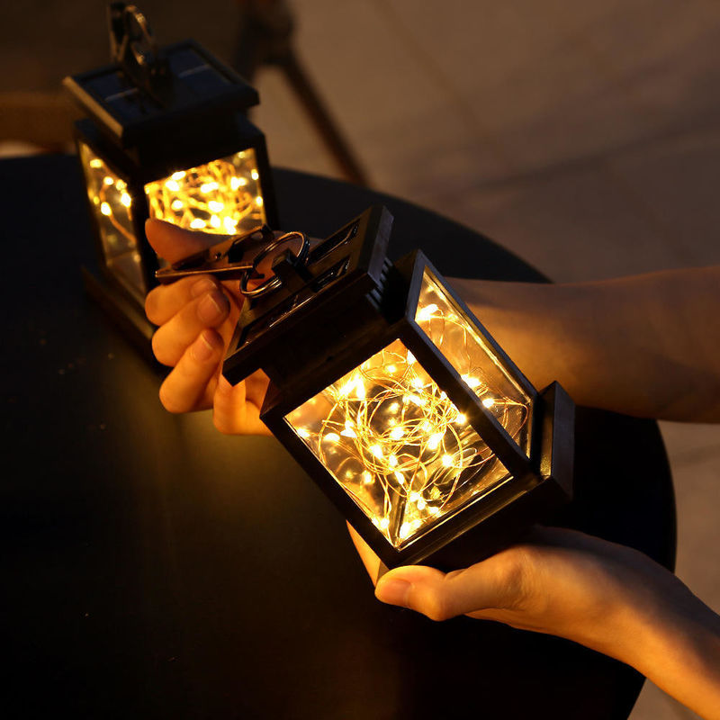 Home Giardino appesi alberi luci notturne a LED luci solari Decorazione giardino esterno appesi