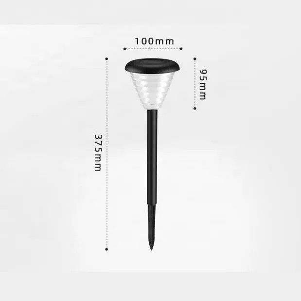 Lampade da giardino solare a LED a colori multipli per lampadari per prati in paesaggio