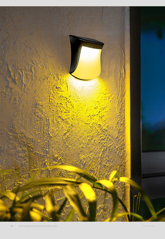 ABS luce solare per il giardino 1- impermeabile Recinzione per cortile esterno Decorazione per il giardino