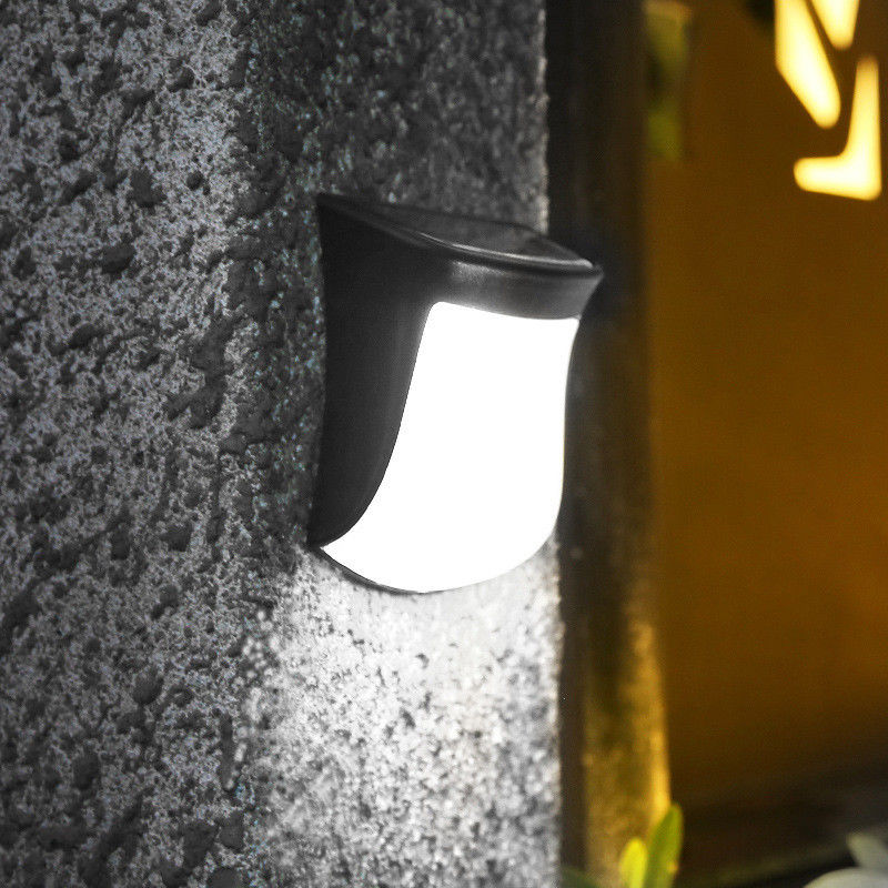 ABS luce solare per il giardino 1- impermeabile Recinzione per cortile esterno Decorazione per il giardino